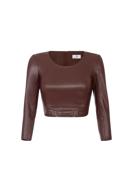 Top con logo embossed ELISABETTA FRANCHI | MD02761E2.644